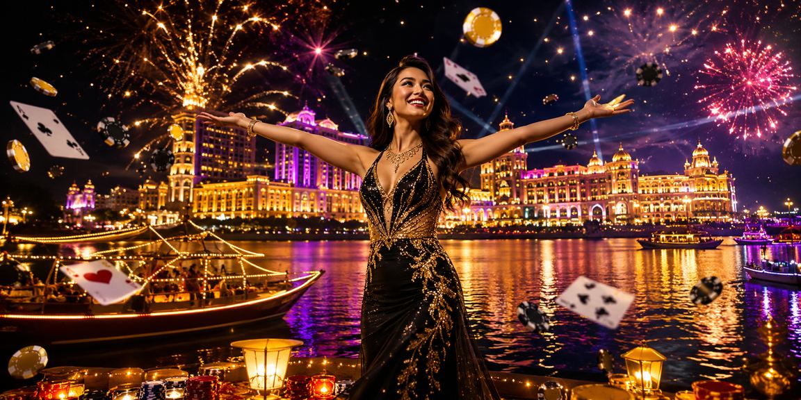 Pemain menikmati permainan poker di Genting Highlands